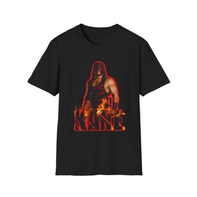 Kane Wrestler Unisex Tee Shirt, WWE Fan Gift, Soft Style Graphic T, Adult Men