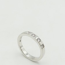 Bvlgari Marryme 5-Point Diamond Platinum Ring Size 15