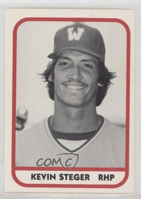 1981 TCMA Minor League Kevin Steger #353 0b5