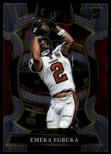 Emeka Egbuka 2025 Panini Select #37 Buccaneers Insert ? SEE SCAN! FREE SHIPPING