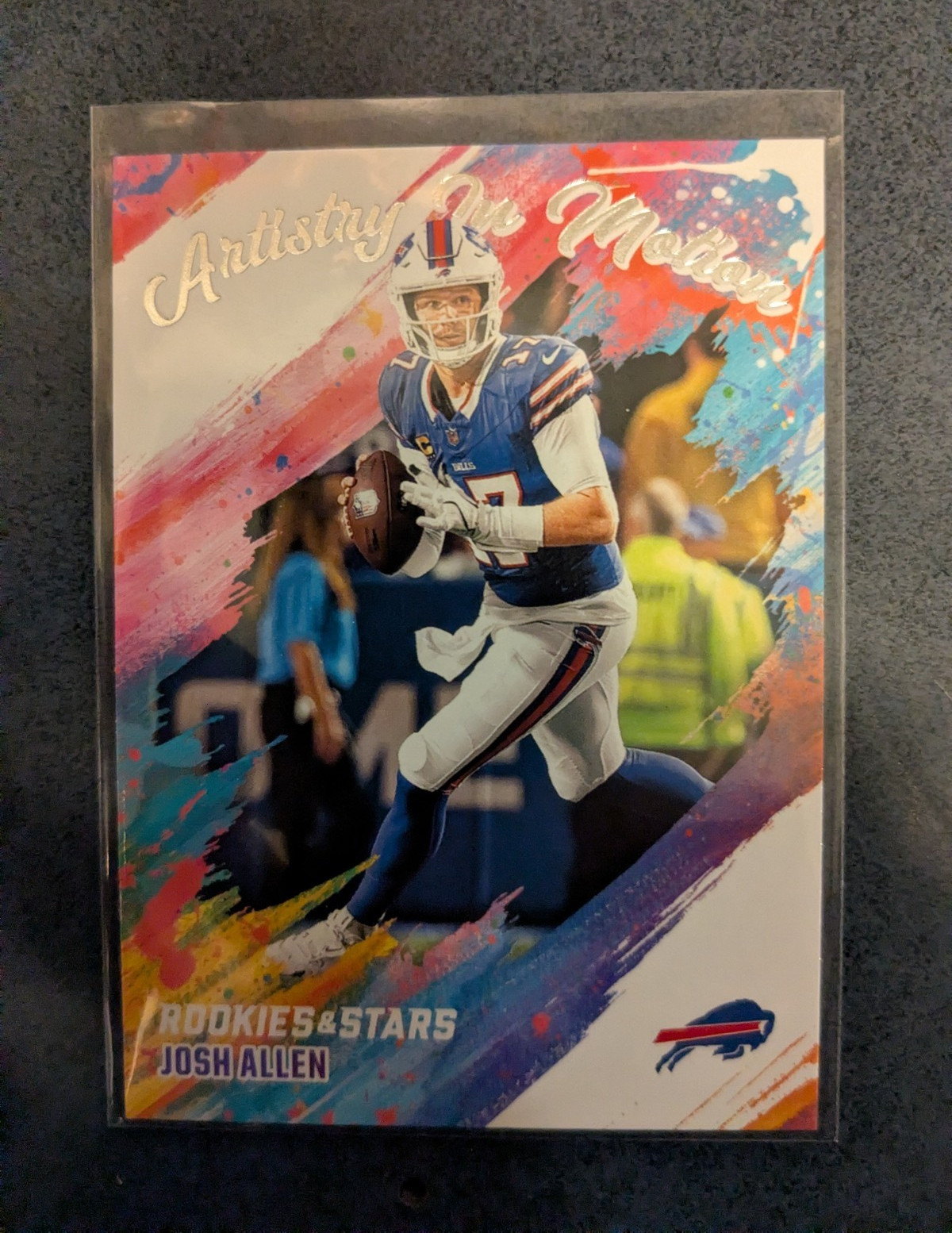 Panini 2025 Rookies & Stars Football Josh Allen Bills Artistry In Motion #3