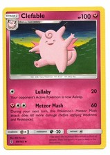 Pokemon Card: Clefable 89/145 S&M Sun & Moon Guardians Rising Set! EX