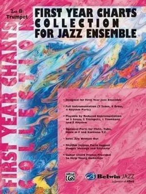 First Year Charts Collection for Jazz Ensemble | Bb Trumpet 2 | Englisch | Buch