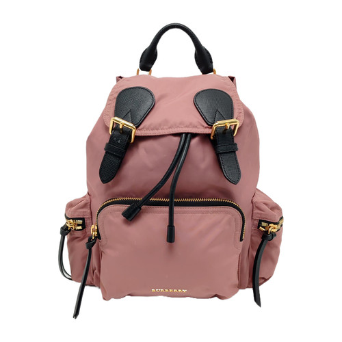 BURBERRY The Rucksack Backpacks Cloth Red Free Shipping | Duties Paid