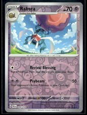 Rabsca 099/193 Rare Paldea Evolved Pokemon Reverse Holo Lightly Played