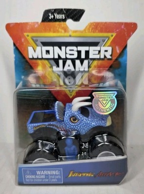 Monster Jam Jurassic Attack Die-Cast Monster Truck 1:64 Scale Spin Master New