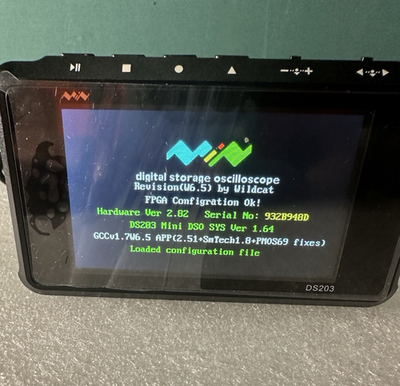 MiniDSO DS203 Quad Handheld Digital Oscilloscope – 4‑Channel, 72