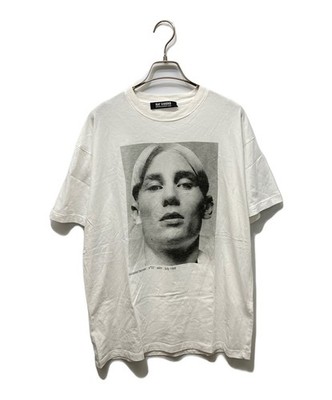 RAF SIMONS Graphic print t-shirt Size: XS White 221.M101 Men