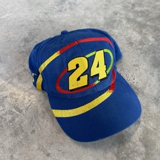 Vintage 2000 Jeff Gordon Nascar Racing Embroidered Snapback Hat Rare