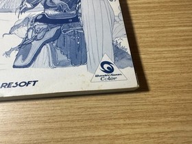 READ INFO- Final Fantasy WonderSwan Color game + Traveler's guide Wonder Swan