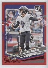 2023 Panini Donruss Press Proof Red Justin Tucker #22 14ql