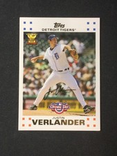 2007 Topps Opening Day #187 Justin Verlander Detroit Tigers