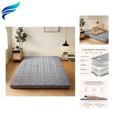 Twin  Foam Japanese Futon Mattress 3.2" Thick for Comfort and Versatility