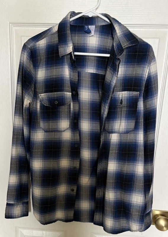 H&M Divided Oversized Plaid Shirt