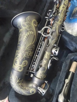 yanagisa A992 Saxophone Alto Black Nickel Alloy Sax Brass With Case Mouthpiece