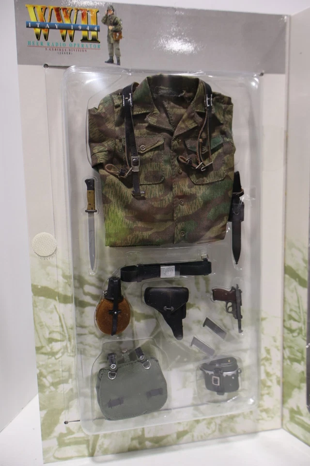 Figura de acción Dragon 1/6 Italia 1944 Heer Radio Operador Herman Stahlschmidt Foto 3 de 4