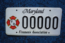 Maryland FIRE RESCUE EMS campione targa associazione vigili del fuoco vigili del fuoco