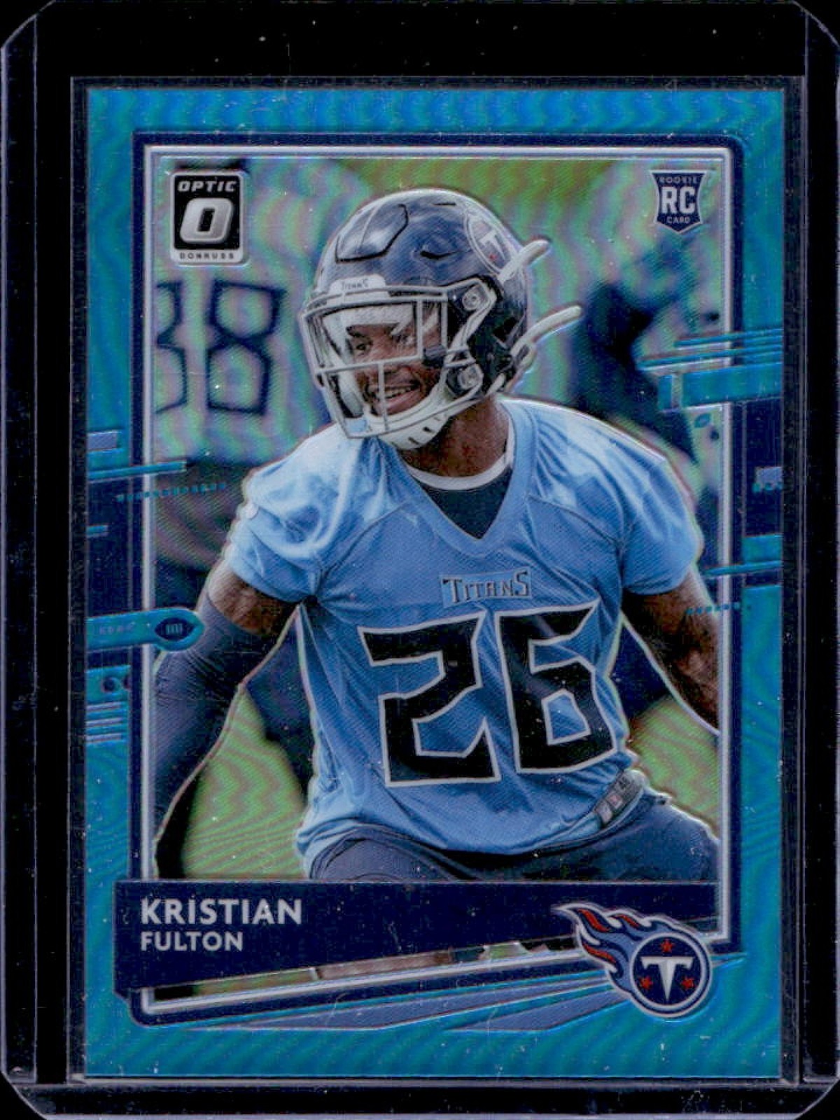 Kristian Fulton Panini Donruss Optic #109 Aqua