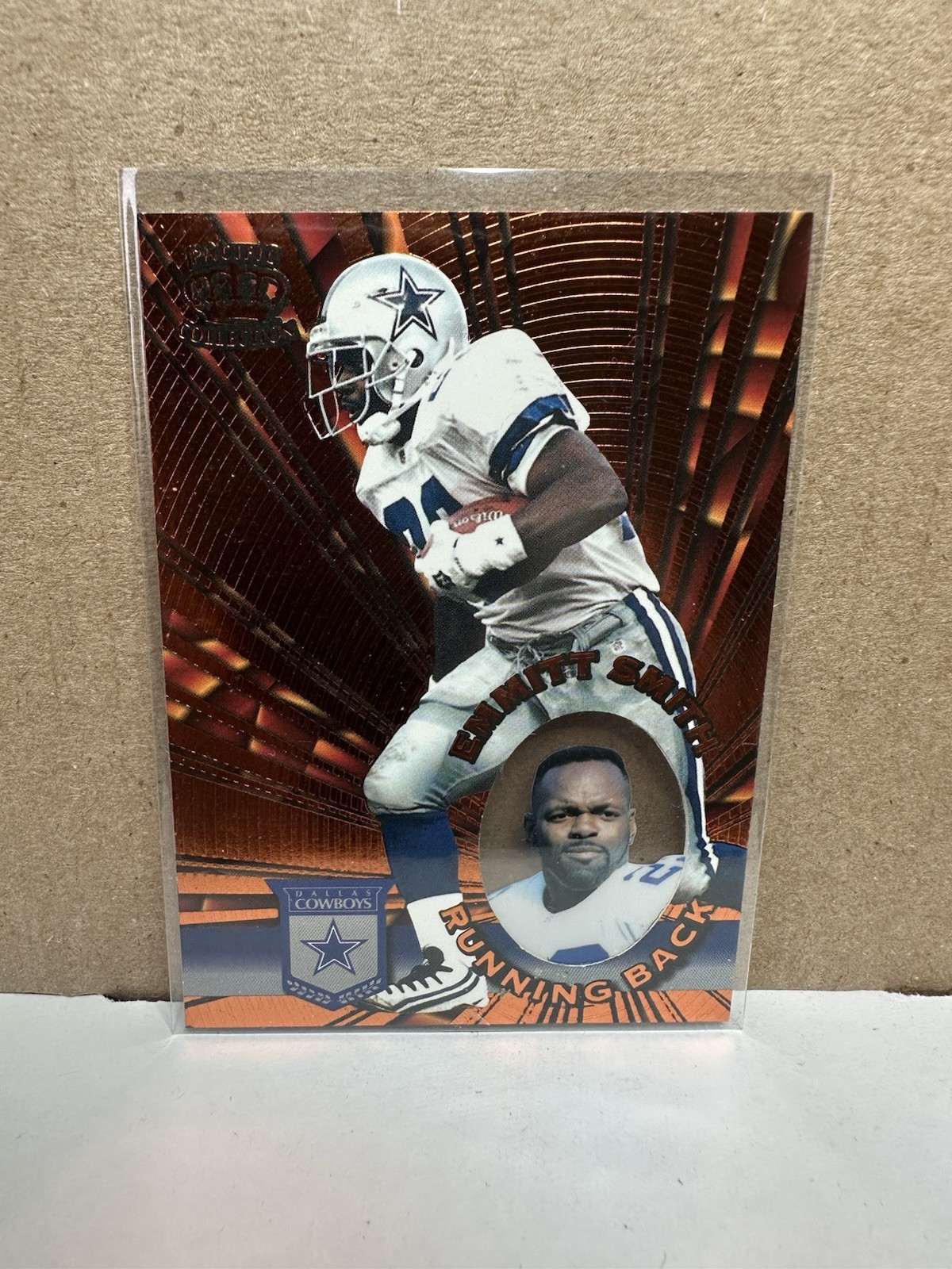1996 pacific invincible bronze emmitt smith #I-39