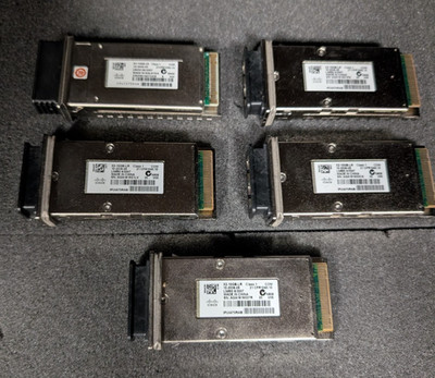 5x Cisco X2-10GBASE-LR 10GB Optical Transceiver 1310nm 10-2036-05 V05