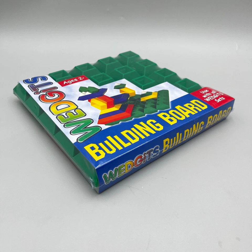 Wedgits Building Board for All Wedgets Block Learning Toy Sets - NEW in Pack - Image 4 of 4
