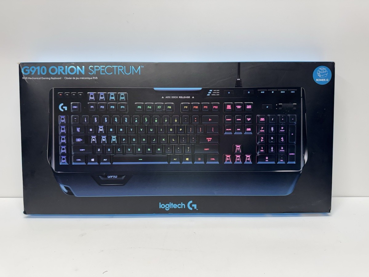 Logitech G910 Orion Spectrum RGB Mechanical Gaming Keyboard