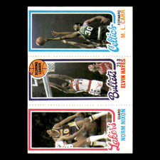 M.L. Carr/Elvin Hayes/Norm Nixon #35/242/141 1980 Topps Basketball Card NBA NM