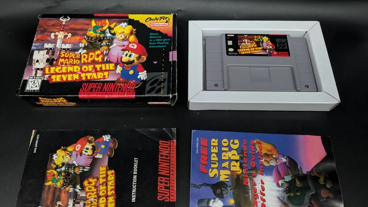 Las mejores ofertas en Super Mario RPG Completo | eBay