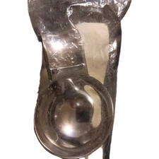 The Pampered Chef Egg Separator, Stainless Steel w/Original Hen Logo #1185 New S