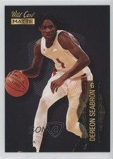 2022-23 Wild Card Matte Draft Black Dereon Seabron #MB-19 1nc4