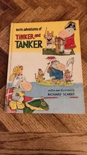Vintage "More Adventures of Tinker and Tanker" by RICHARD SCARRY (HC 1963)