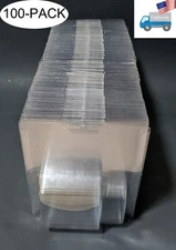 100pcs: Clear Plastic Clamshell Packaging Blister 7" x 5.5" Retail Hang Display