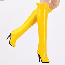 Boots Shoes for FR6.0 Fashion royalty FR2 Nu Face 2 poppy parker obitsu Yellow