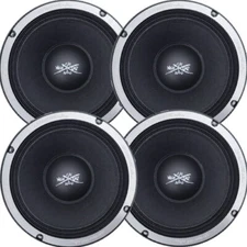 Sky High Package Deal 4 NEO84 8" Neo Midrange Midbass Speakers 3200W 4ohm