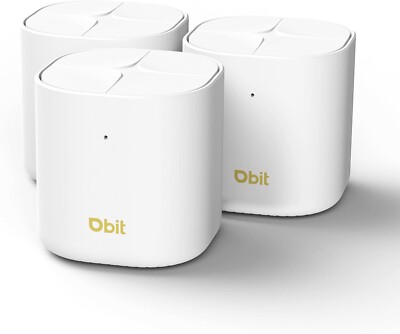 Whole Home WiFi 6 AX1800 Mesh System   6,500 sq.ft Coverage 6 Ethernet Ports