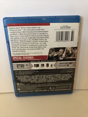 The Family (Blu-ray Disc, 2013, 2-Disc Set, Includes Digital Copy