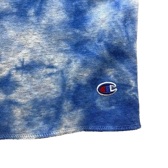 Champion Mens Blue Crush Tie Dye Fleece Cotton Dr… - image 4