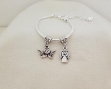 angel bracelet charms, bracelet charms, angel charms for european bracelet, 2C15
