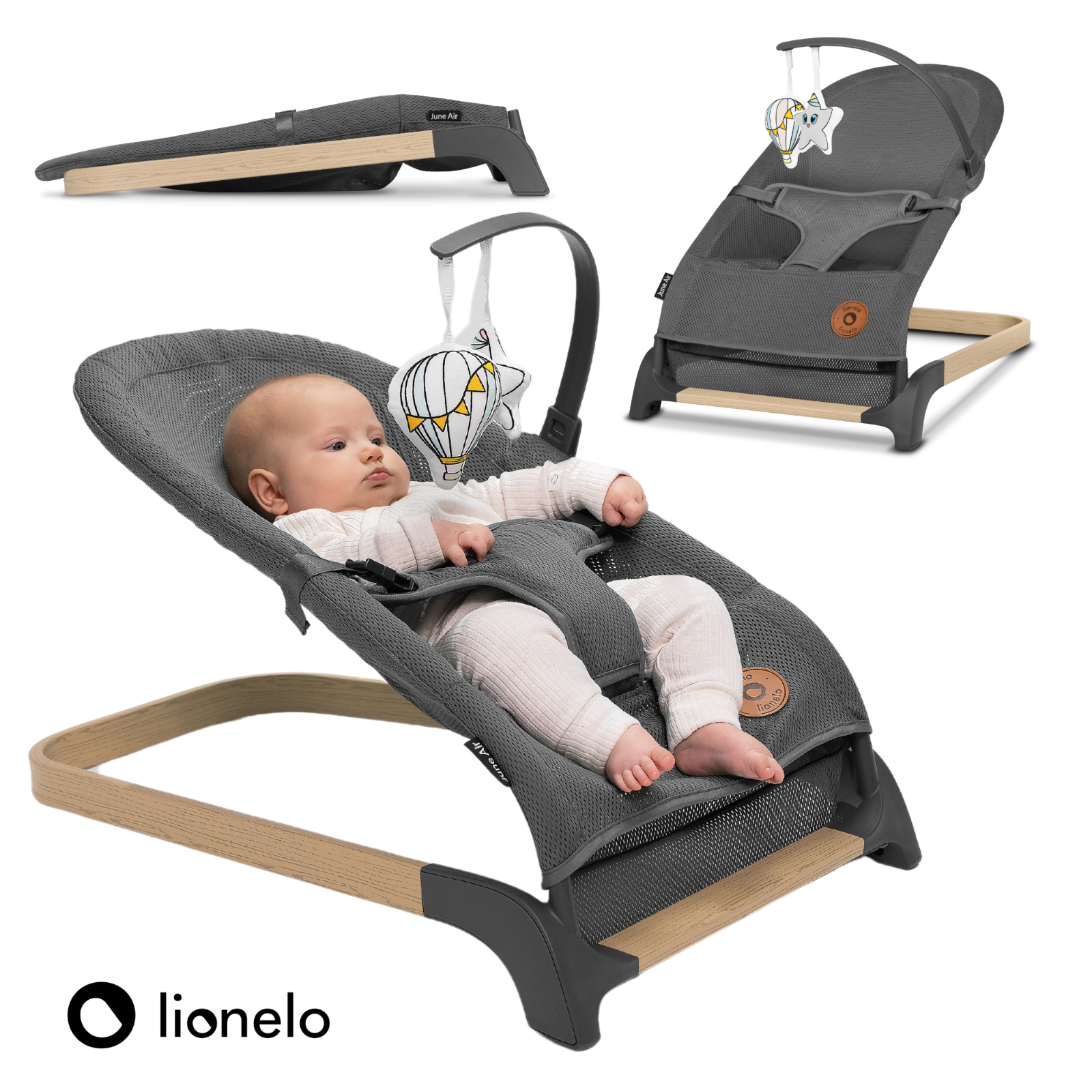 Altalena per bambini altalena lettino per bambini circolazione dell'aria -...