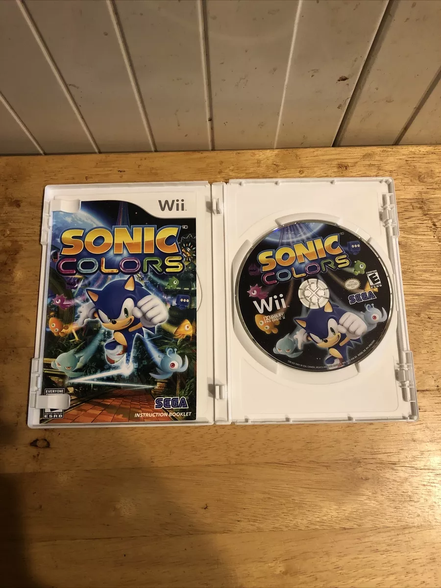  Sonic Colors - Nintendo Wii : Sega of America Inc: Video Games