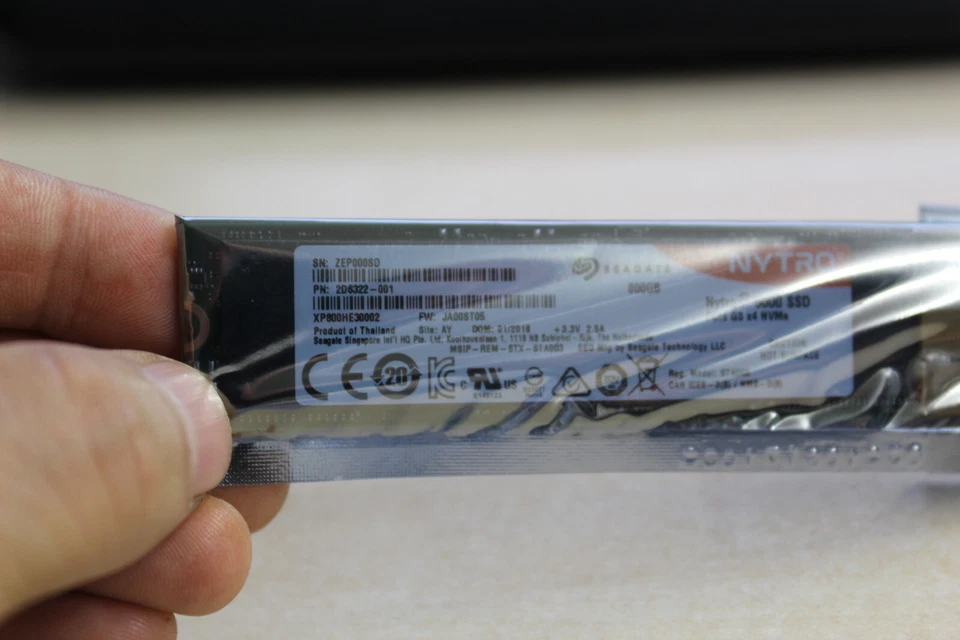 Seagate Nytro 5000 XP800HE30002 800GB PCIe Gen 3.0 x4 4GB/s M.2 - Image 2 of 4