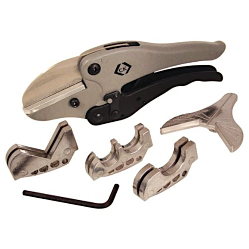 C.K T2240 Multi Cutter Set with 5 Anvils Ratchet Cutting Pipe