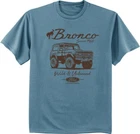 Ford Bronco T-shirt Mens Graphic Tees Bronco Gifts Accessories Clothing Apparel