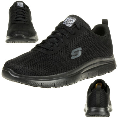 Skechers Berufsschuh Flex Advantage SR BENDON Herren Sneaker schwarz