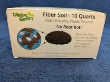 Window Garden Fiber Soil 10 - 1 Quart no root rot bags