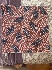 American Flag Polyester/Cotton Bandana in Patriotic Design