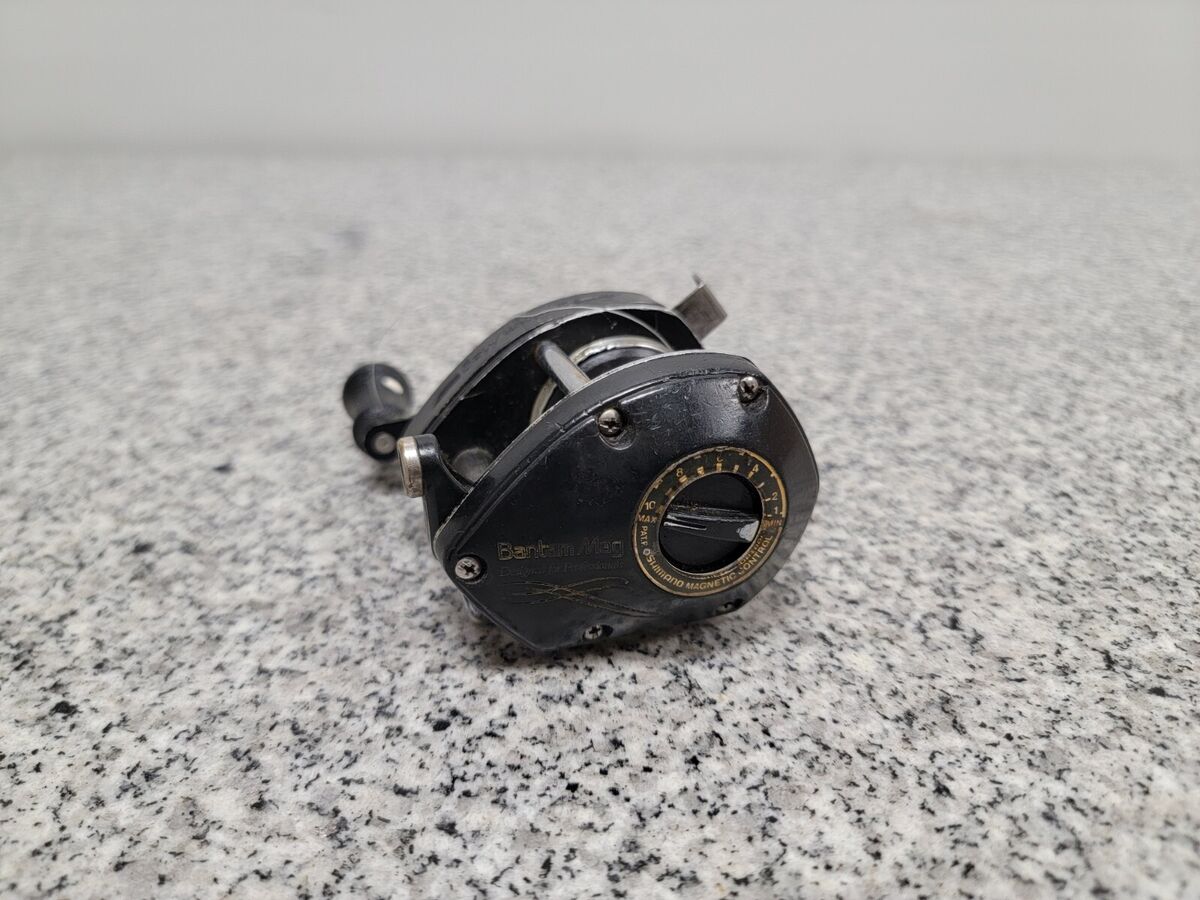 Shimano Bantam Mag 10X SG Baitcasting Fishing Reel Vintage Shimano Bantam Mag 10X SG Baitcasting Fishing Reel Vintage