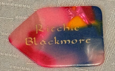 Ritchie Blackmore Blackmore's Night Guitar Pick 2012 Tour Deep Purple Rainbow