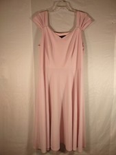 DRESSTELLS Women's Bridesmaid Vintage Tea Dress V-Neck Prom Swing Cocktail 3XL