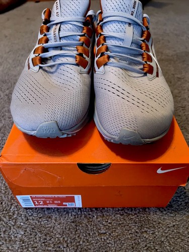 NIKE 2021 AIR ZOOM PEGASUS 38 TEXAS LONGHORNS Unisex Running Shoes SIZE:12 GRAY. | eBay